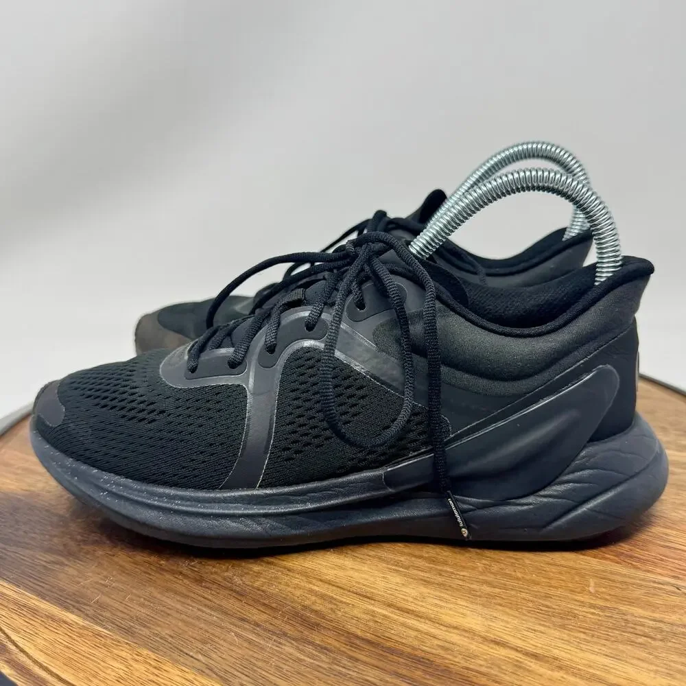 Lululemon Blissfeel Running Shoe Sneaker Black Women's Size 7.5